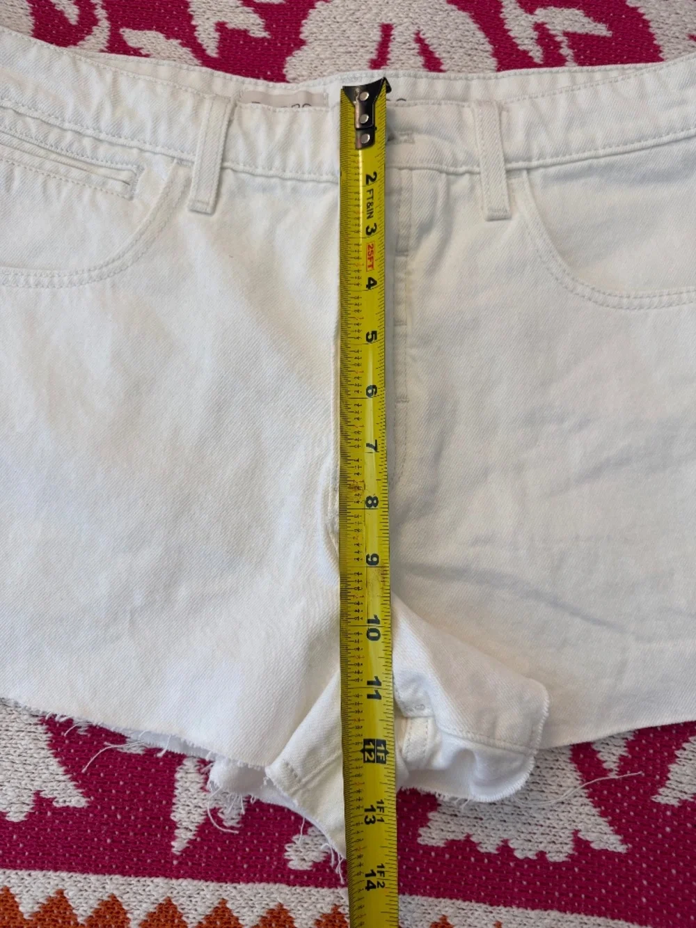 Anthropologie Pilcro White Denim Shorts NWT